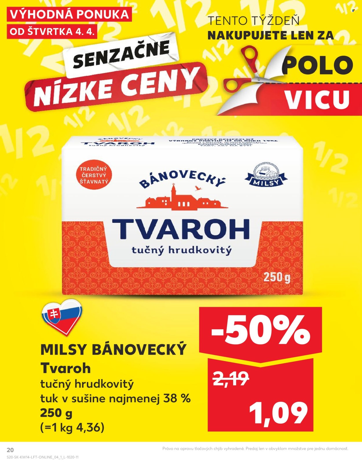 Leták Kaufland - 4.4.2024 - 10.4.2024. Strana 20