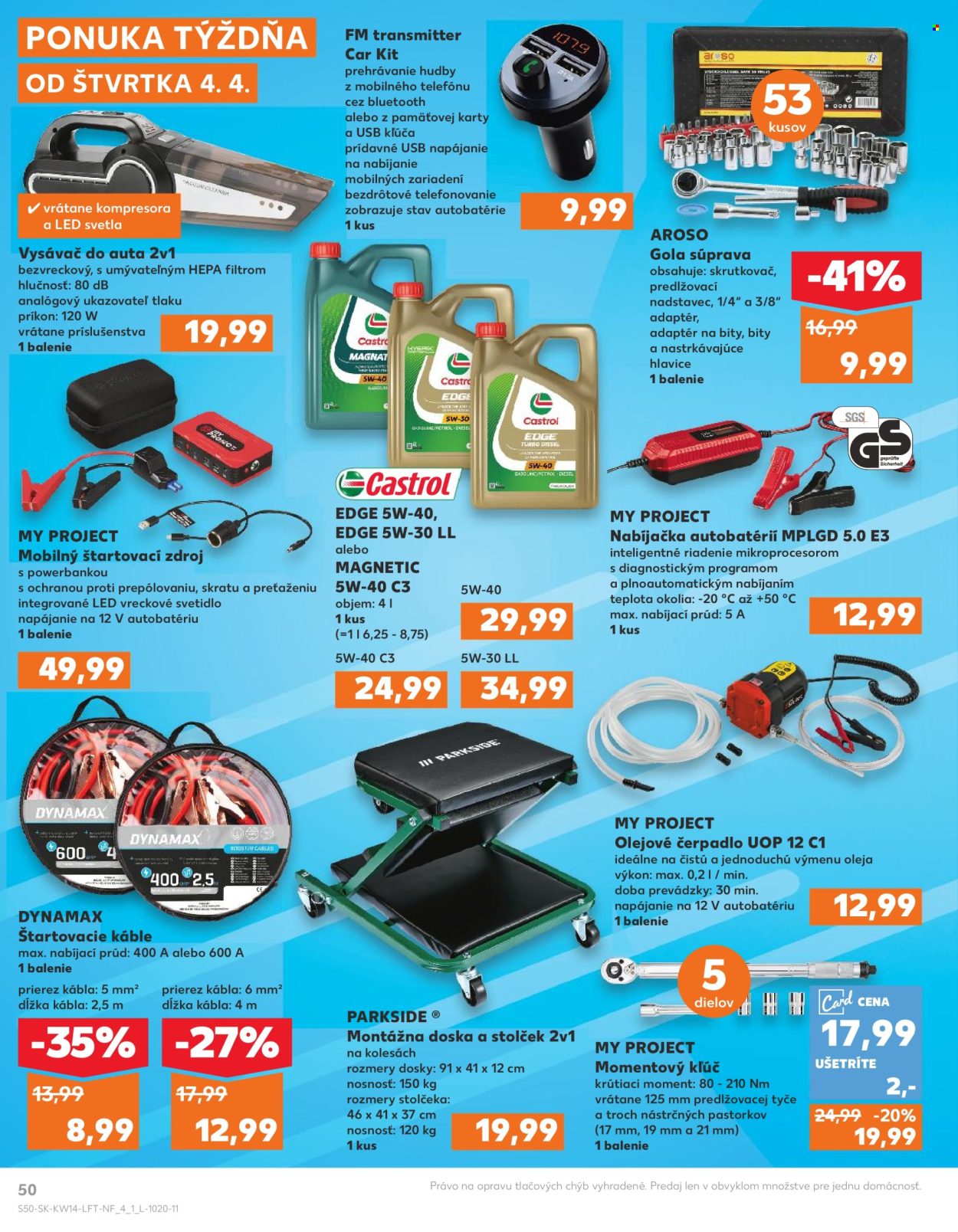 Leták Kaufland - 4.4.2024 - 10.4.2024. Strana 50