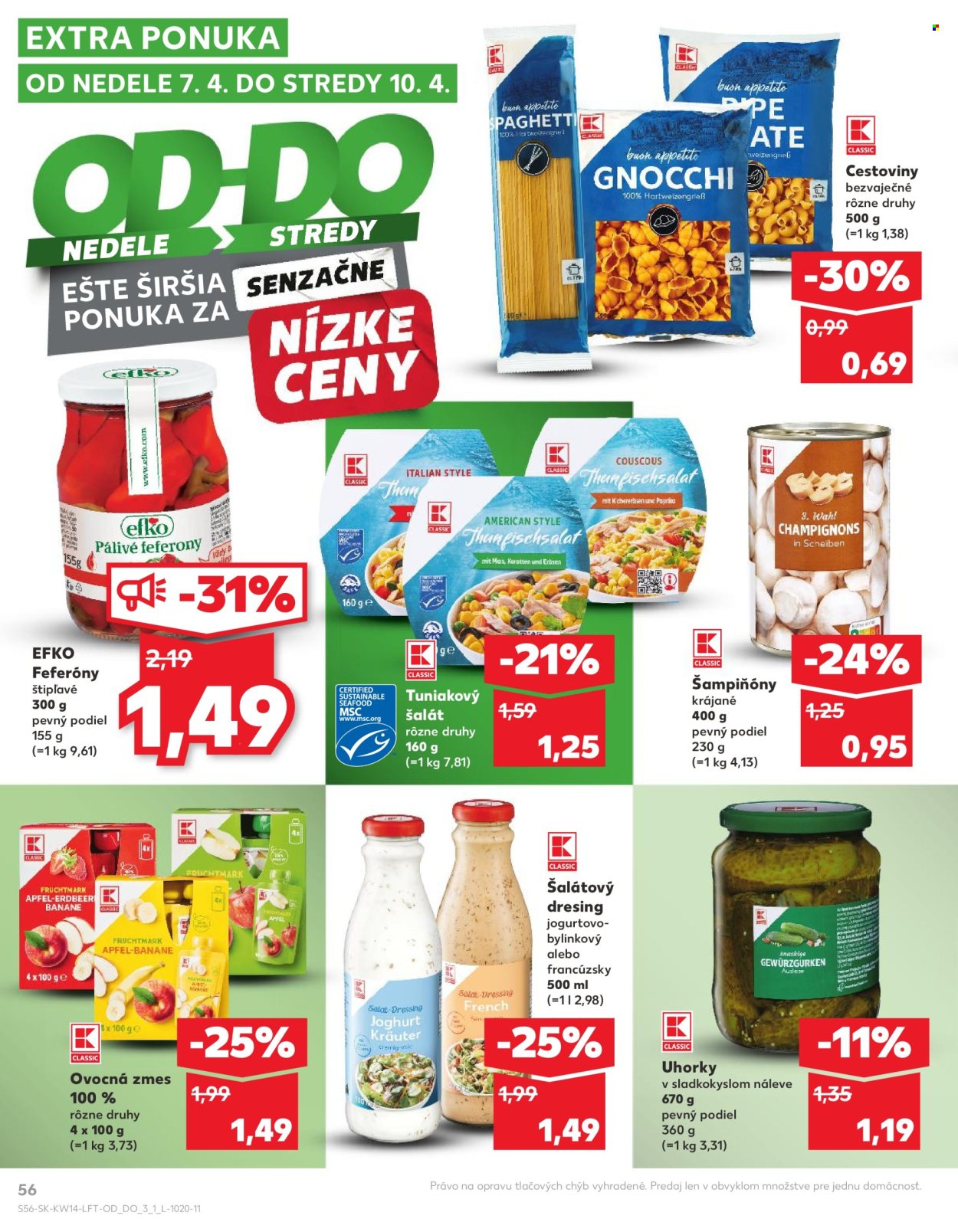 Leták Kaufland - 4.4.2024 - 10.4.2024. Strana 56