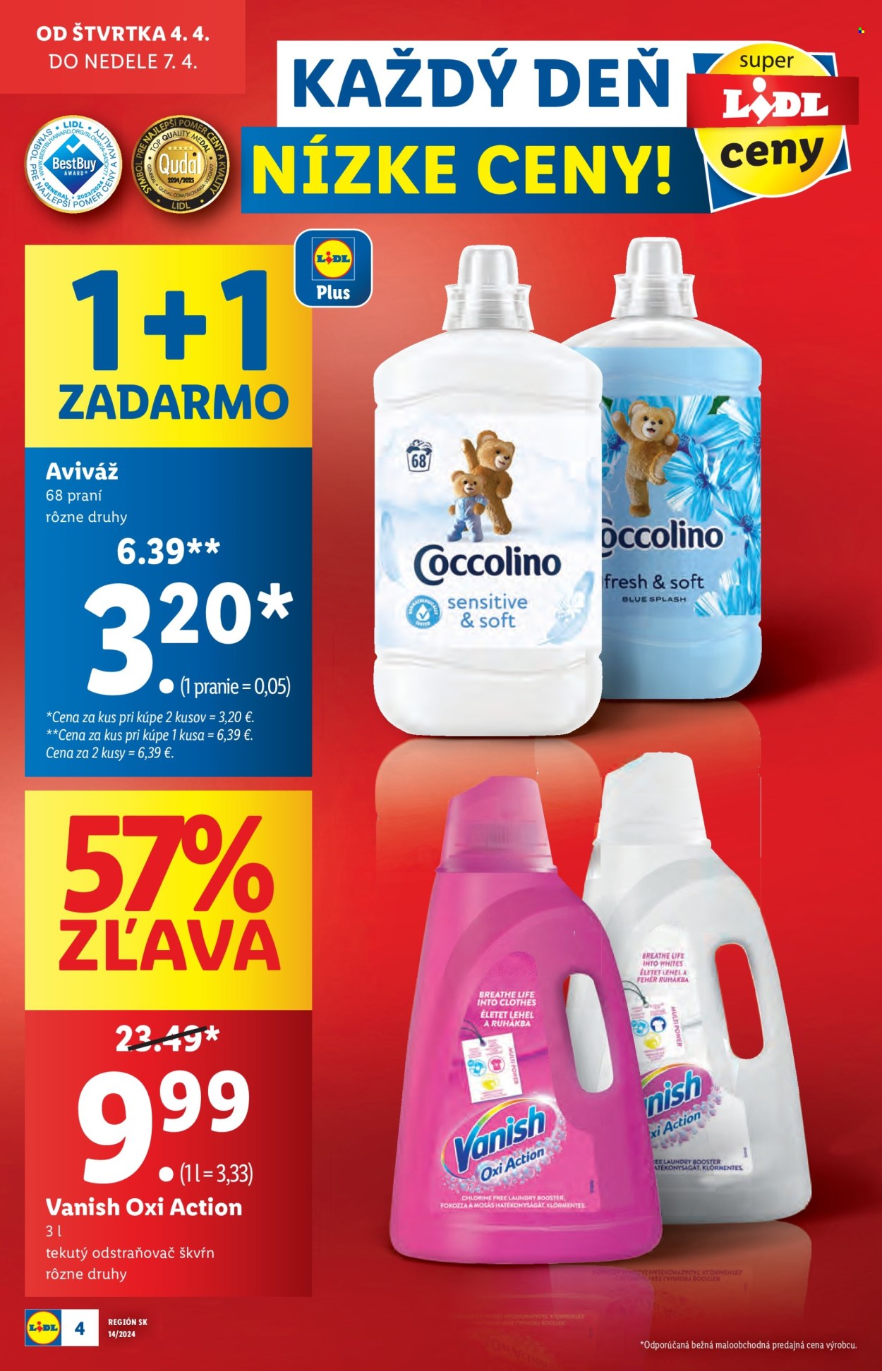 Leták Lidl - 4.4.2024 - 7.4.2024. Strana 6