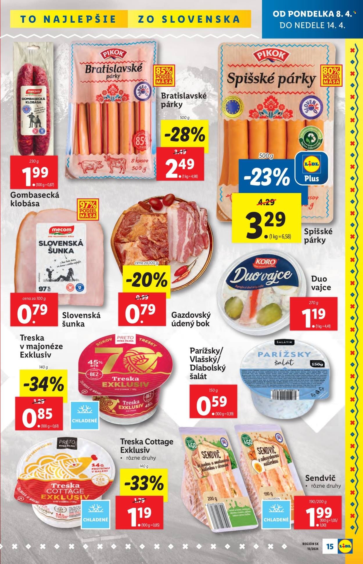 Leták Lidl - 8.4.2024 - 14.4.2024. Strana 23