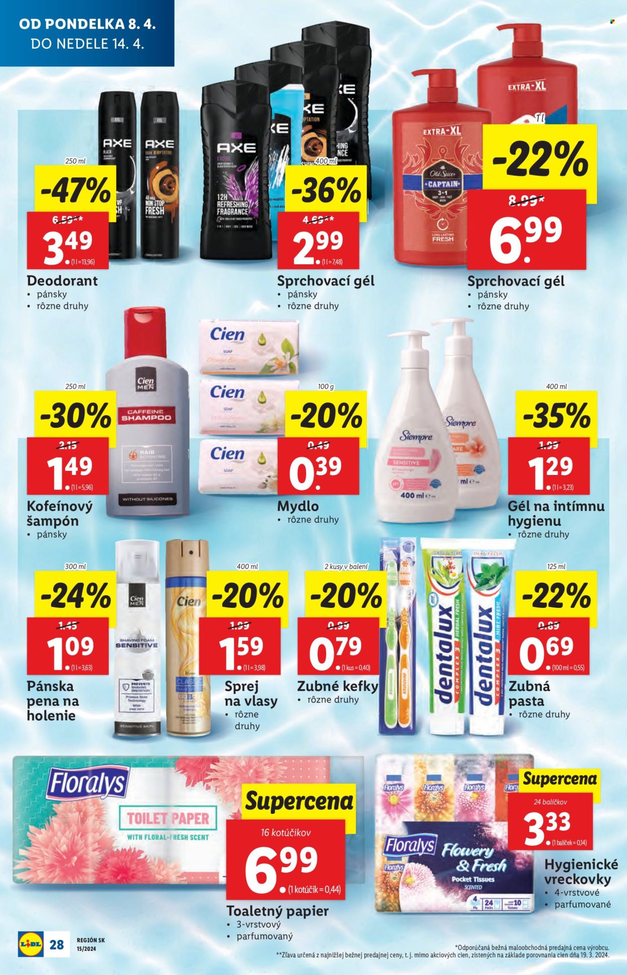 Leták Lidl - 8.4.2024 - 14.4.2024. Strana 38