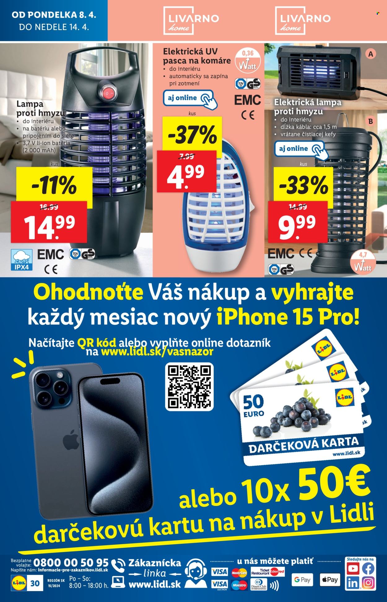 Leták Lidl - 8.4.2024 - 14.4.2024. Strana 40