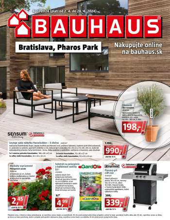Leták Bauhaus - 2.4.2024 - 28.4.2024.