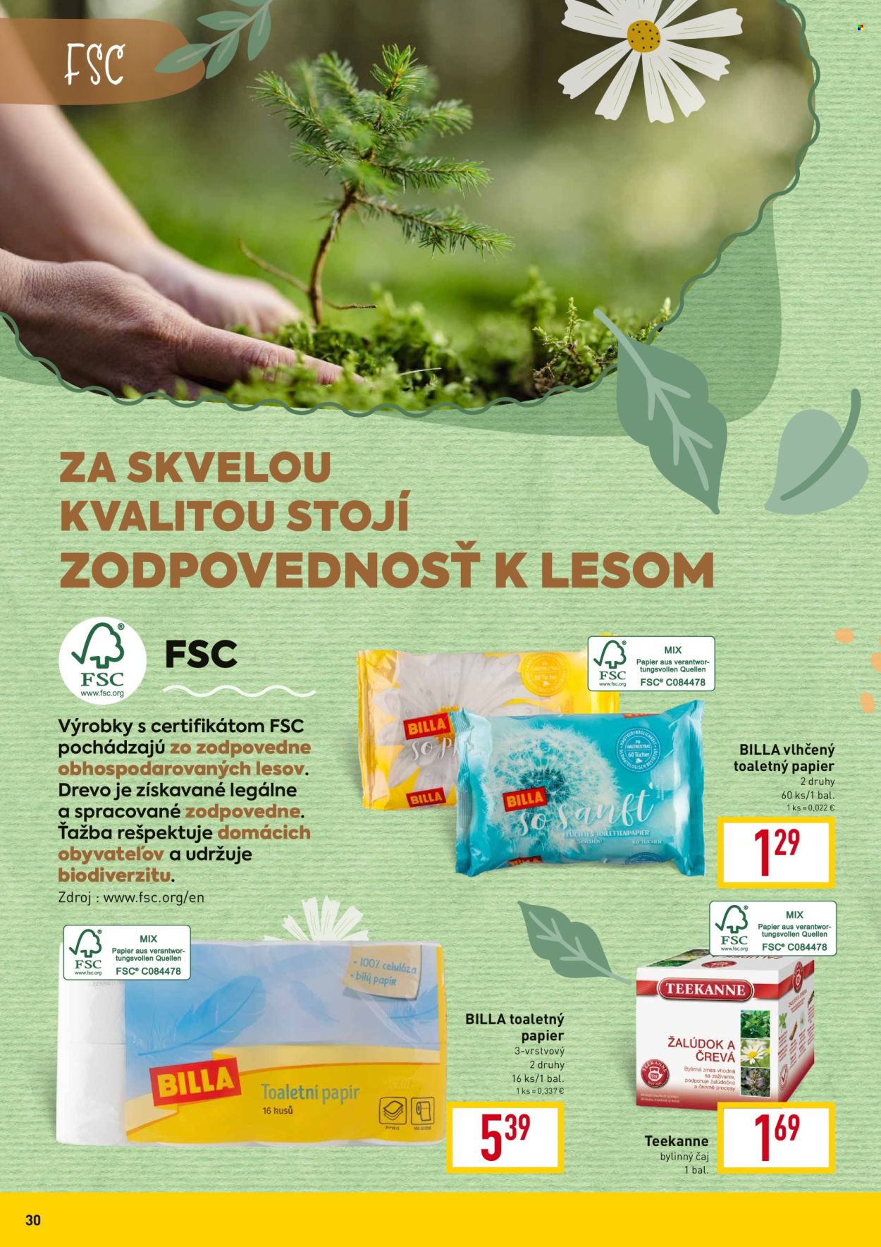 Leták Billa - 3.4.2024 - 30.4.2024. Strana 30