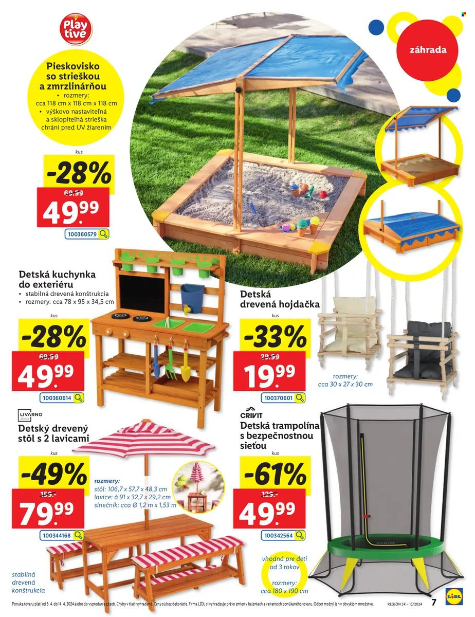 Leták Lidl - 8.4.2024 - 14.4.2024. Strana 7