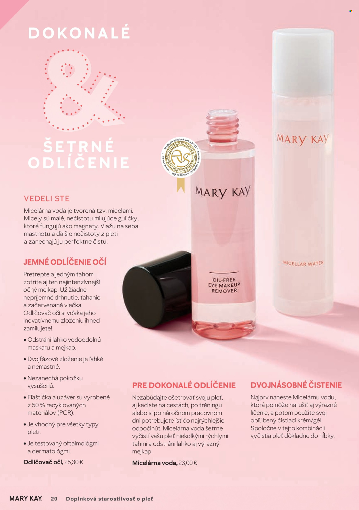 Leták Mary Kay. Strana 20