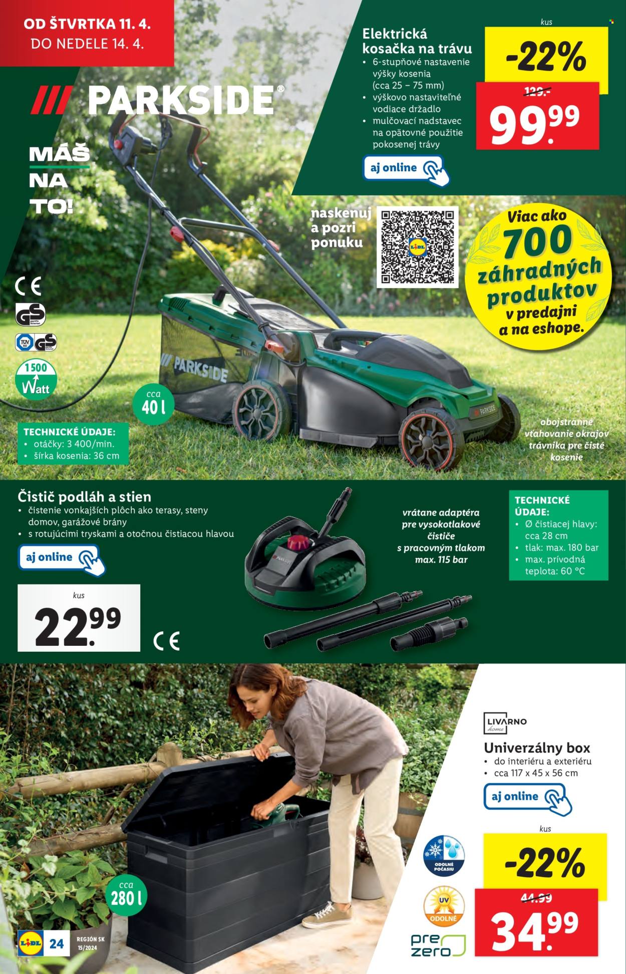 Leták Lidl - 11.4.2024 - 14.4.2024. Strana 34