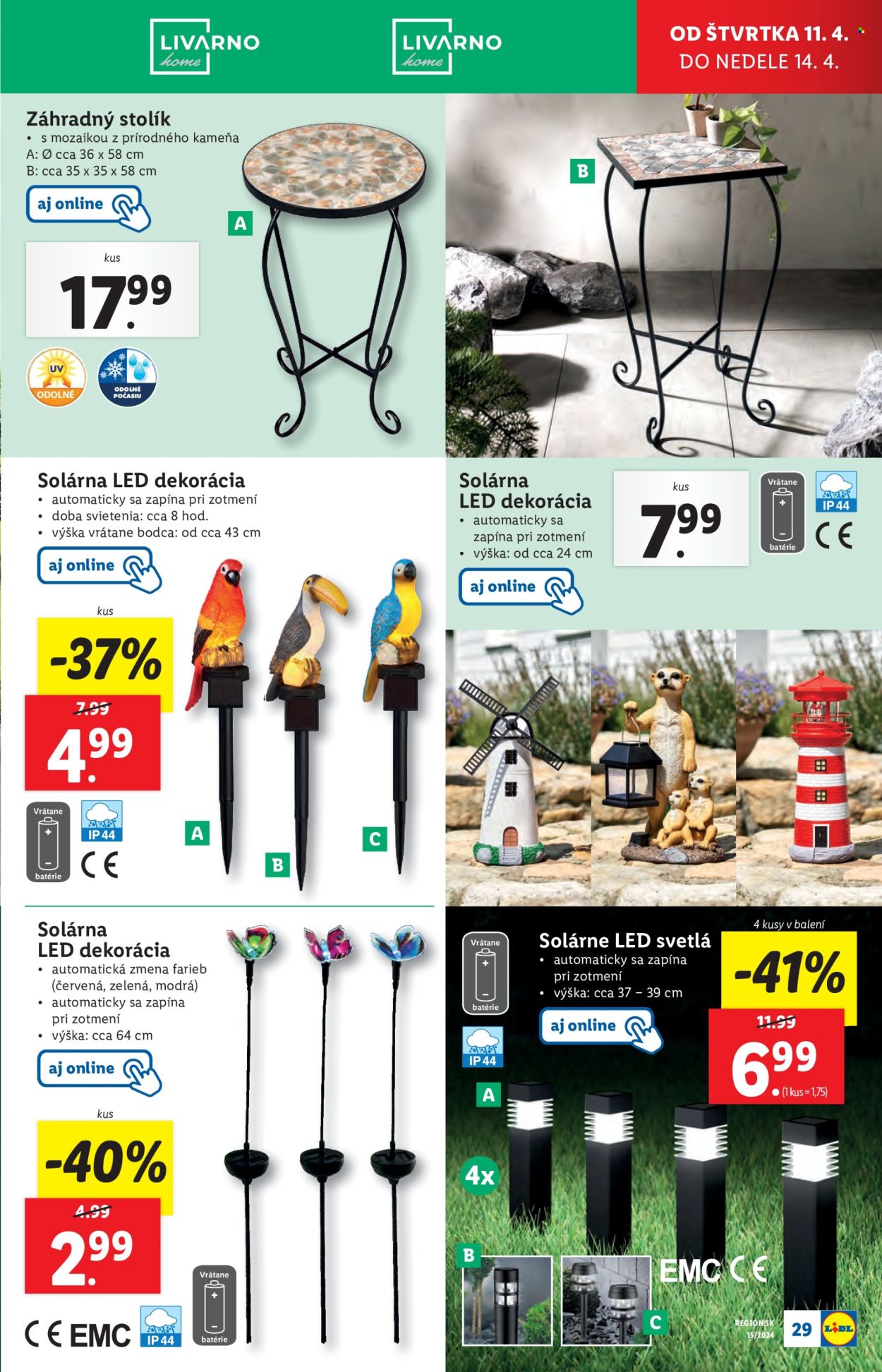 Leták Lidl - 11.4.2024 - 14.4.2024. Strana 39
