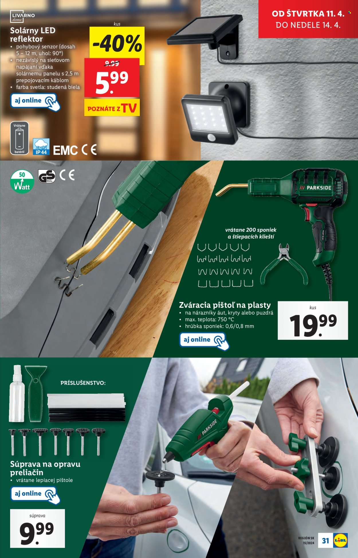 Leták Lidl - 11.4.2024 - 14.4.2024. Strana 41