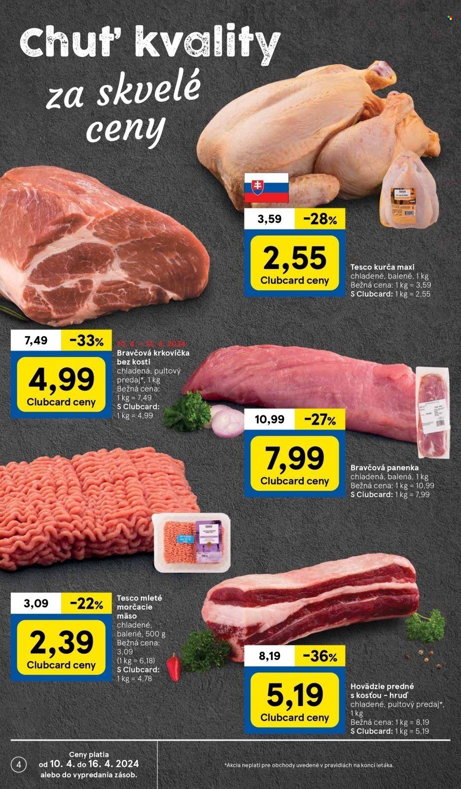 Leták TESCO - 10.4.2024 - 16.4.2024. Strana 4