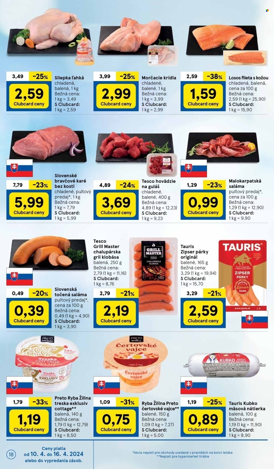 Leták TESCO - 10.4.2024 - 16.4.2024. Strana 18