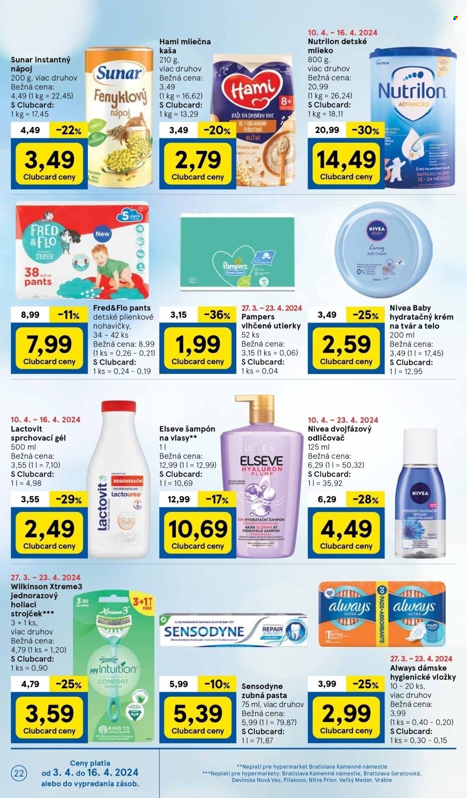 Leták TESCO - 10.4.2024 - 16.4.2024. Strana 22