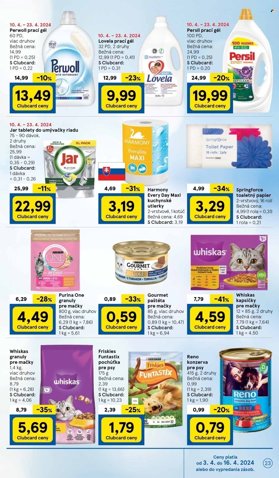 Leták TESCO - 10.4.2024 - 16.4.2024. Strana 23