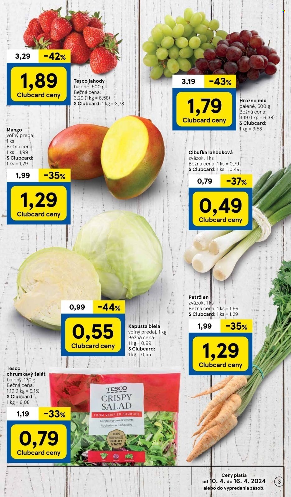 Leták TESCO supermarket - 10.4.2024 - 16.4.2024. Strana 3
