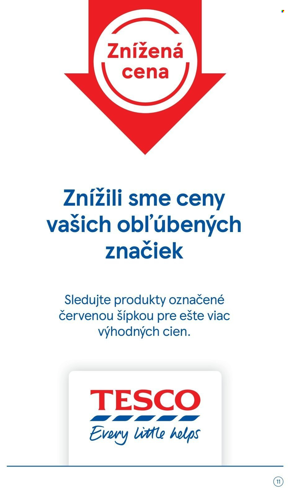 Leták TESCO supermarket - 10.4.2024 - 16.4.2024. Strana 11