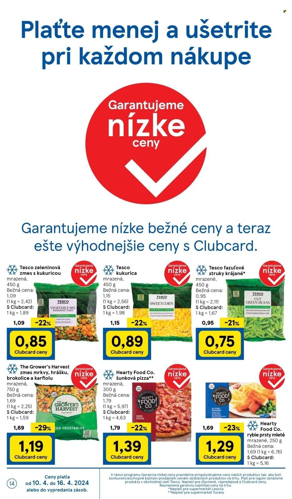 Leták TESCO supermarket - 10.4.2024 - 16.4.2024. Strana 14