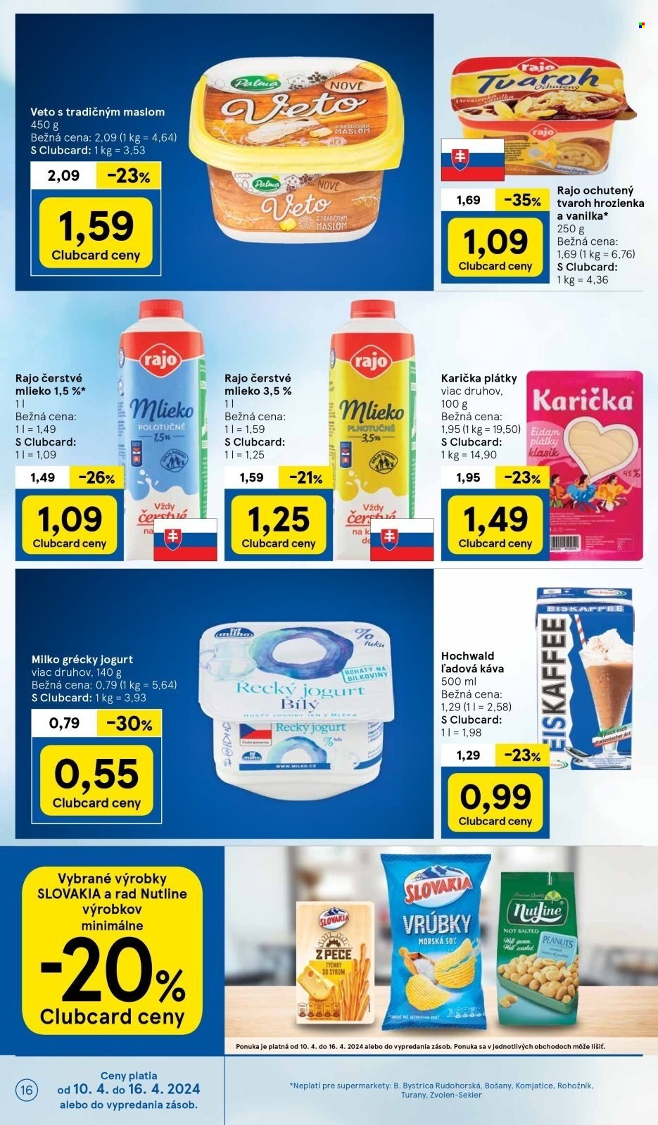 Leták TESCO supermarket - 10.4.2024 - 16.4.2024. Strana 16