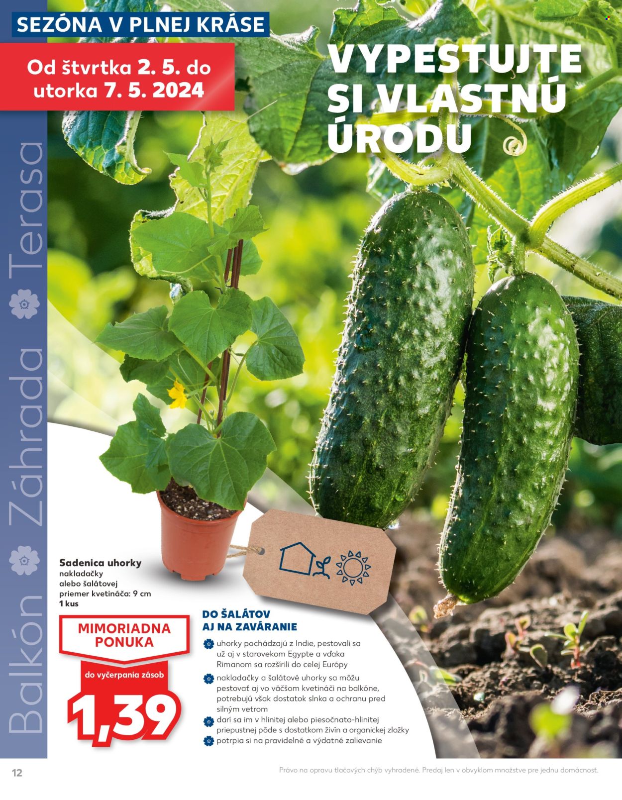 Leták Kaufland - 11.4.2024 - 7.5.2024. Strana 12