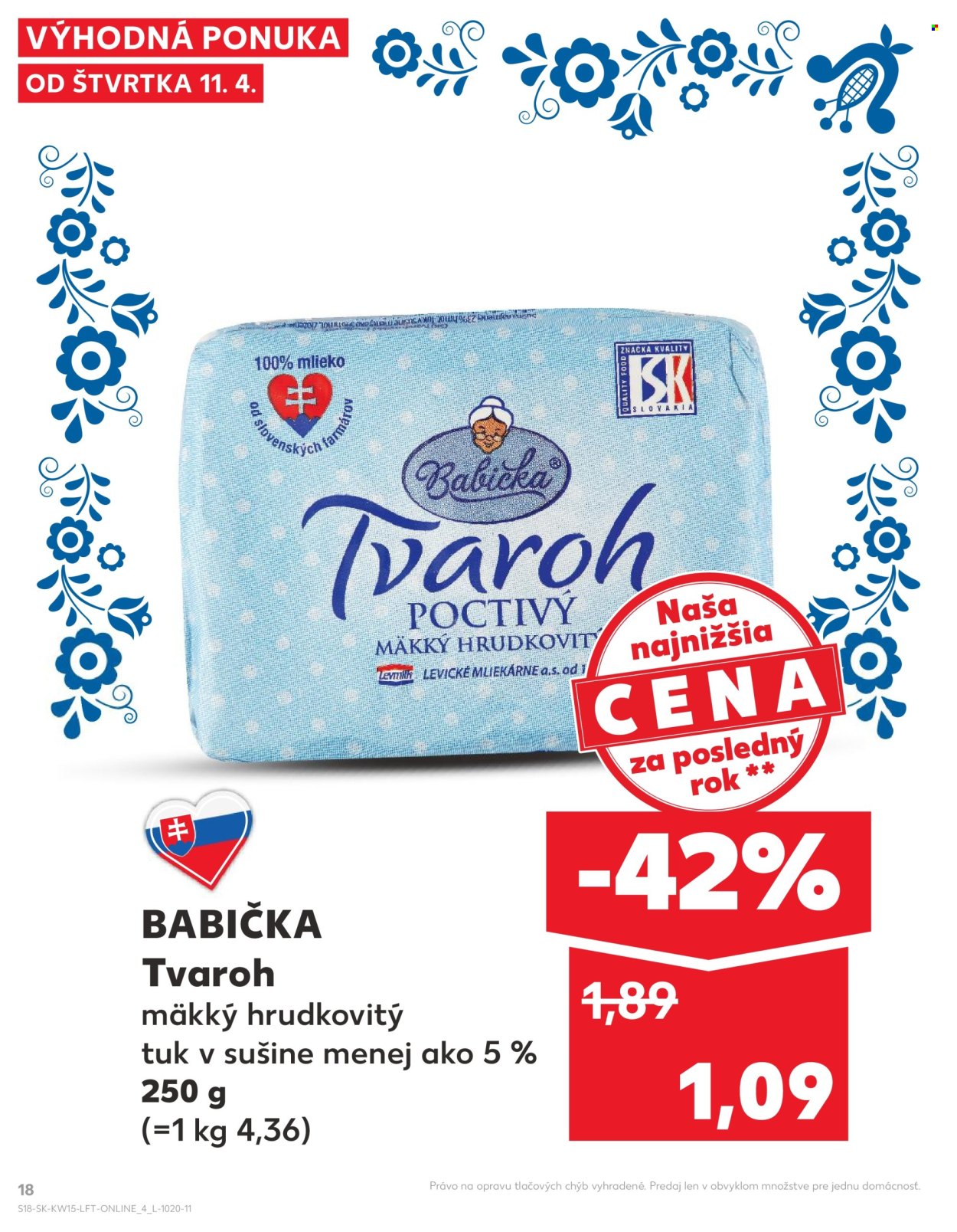 Leták Kaufland - 11.4.2024 - 17.4.2024. Strana 18