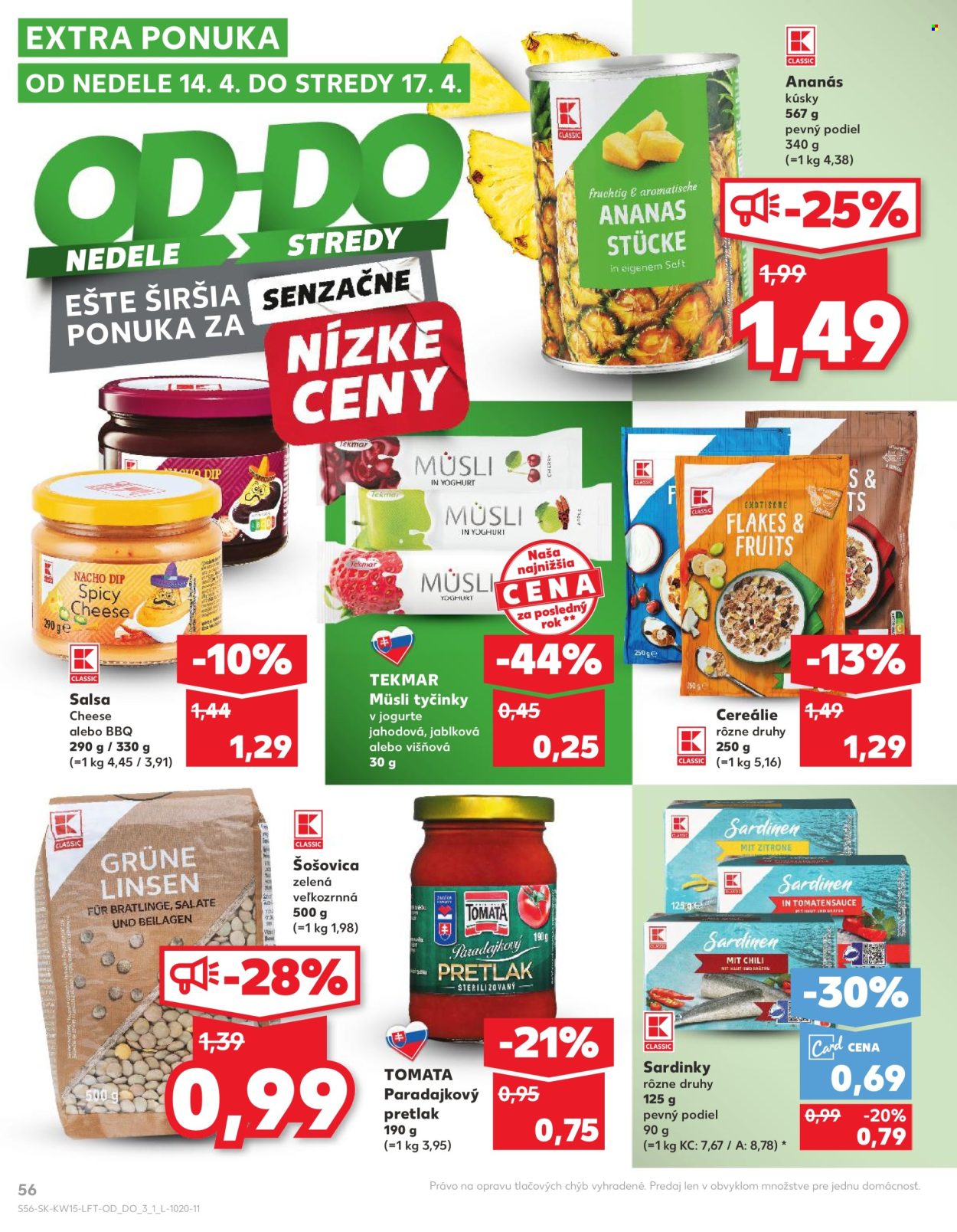 Leták Kaufland - 11.4.2024 - 17.4.2024. Strana 56