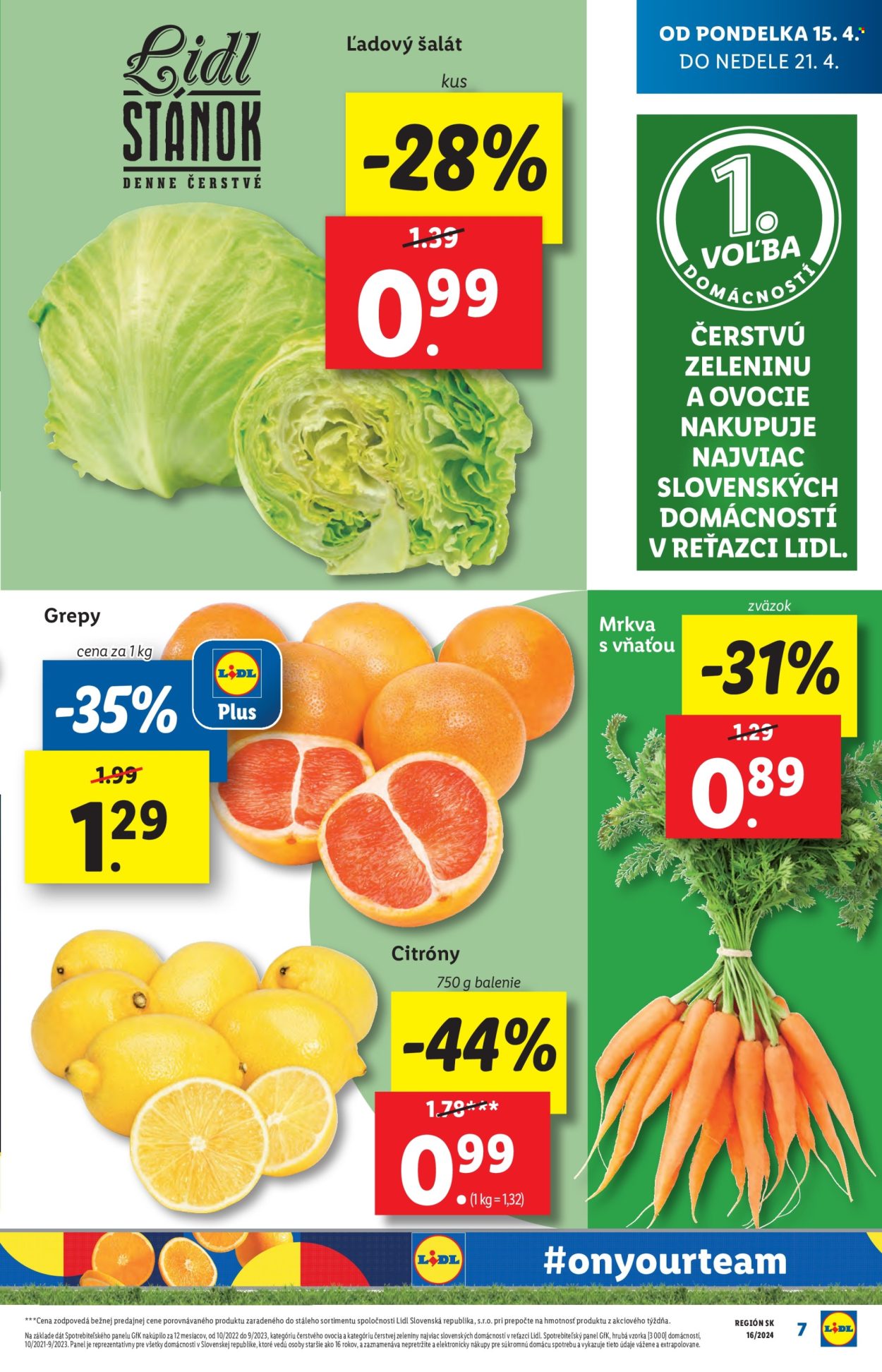 Leták Lidl - 15.4.2024 - 21.4.2024. Strana 15
