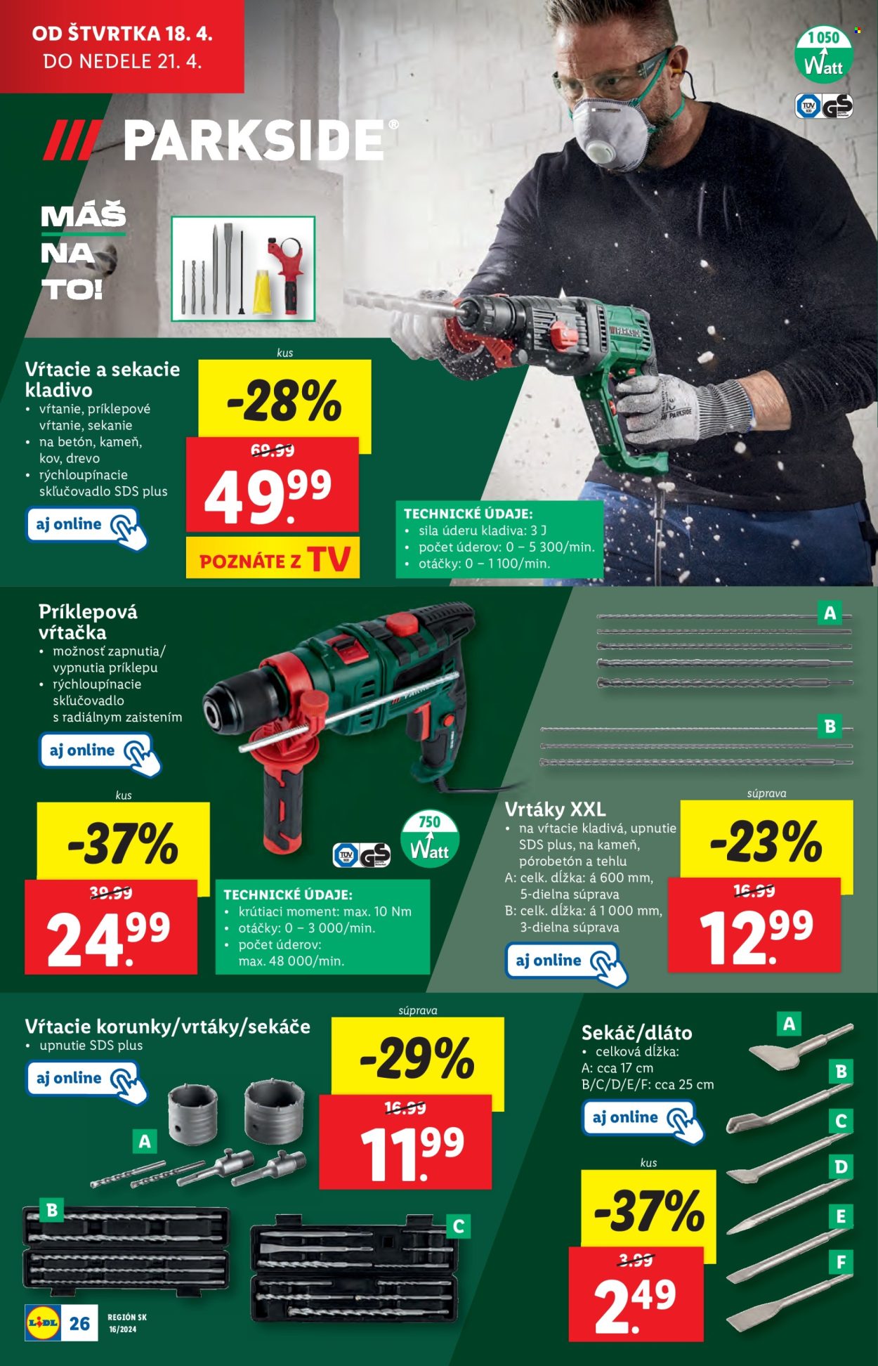 Leták Lidl - 18.4.2024 - 21.4.2024. Strana 38