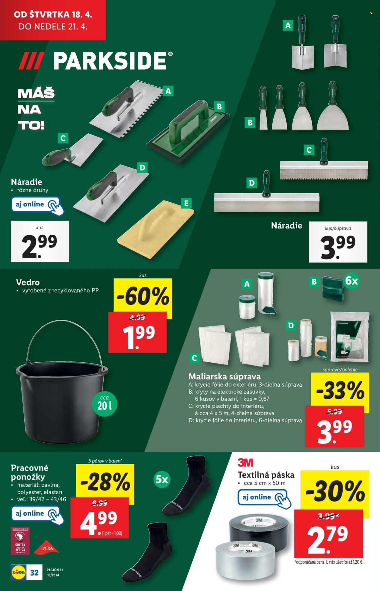 Leták Lidl - 18.4.2024 - 21.4.2024. Strana 44