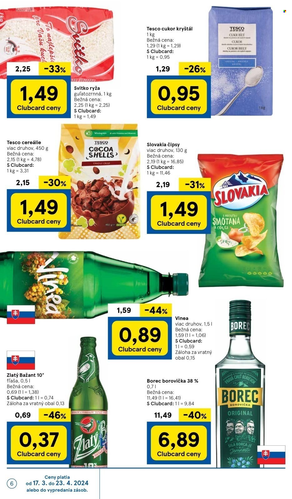 Leták TESCO - 17.4.2024 - 23.4.2024. Strana 6