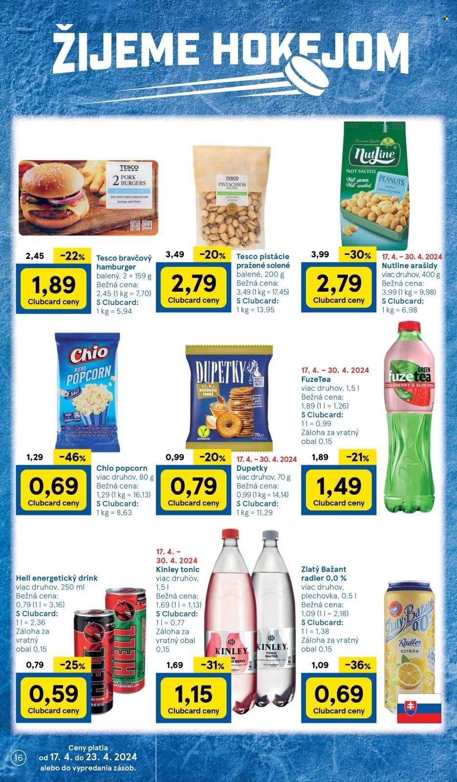 Leták TESCO - 17.4.2024 - 23.4.2024. Strana 16