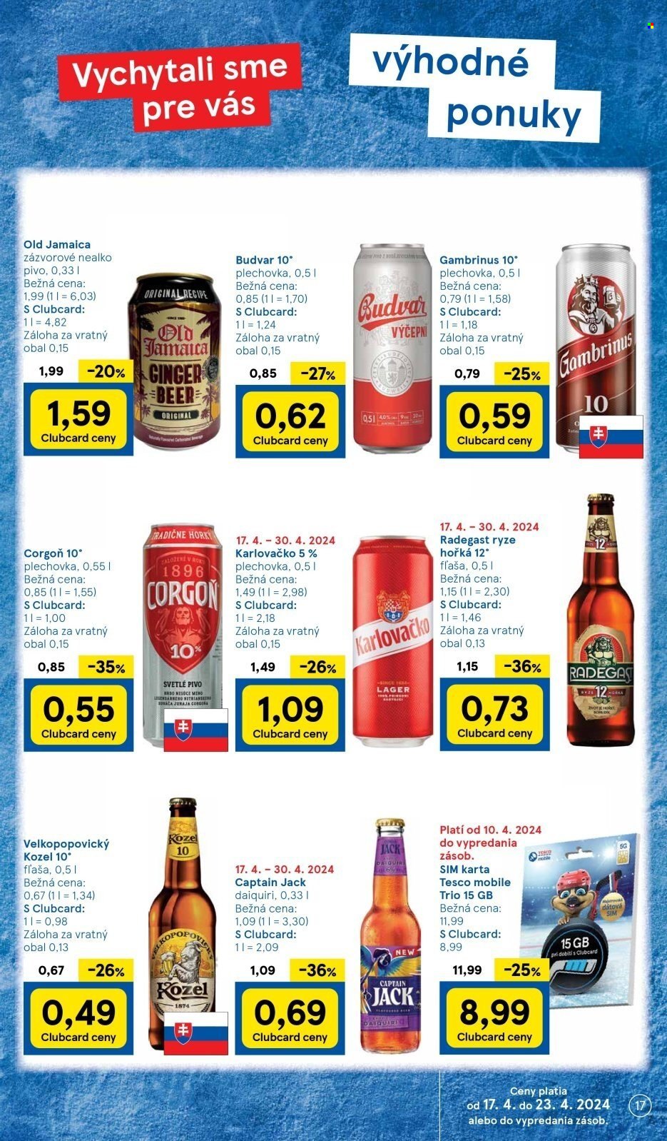 Leták TESCO - 17.4.2024 - 23.4.2024. Strana 17