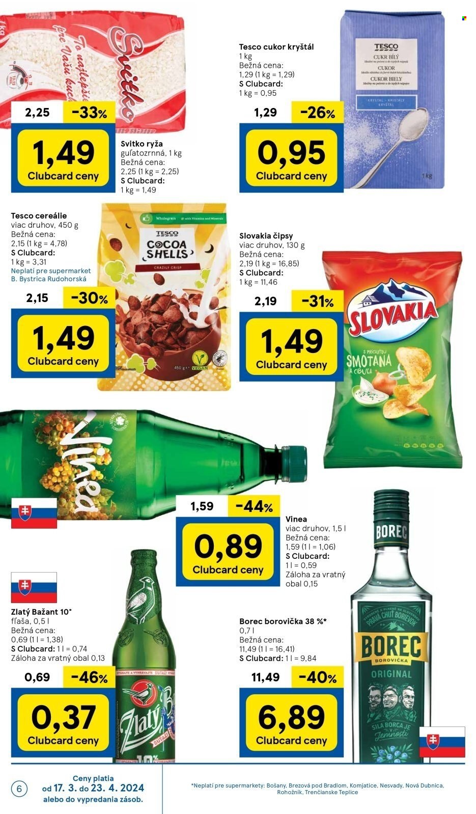 Leták TESCO supermarket - 17.4.2024 - 23.4.2024. Strana 6