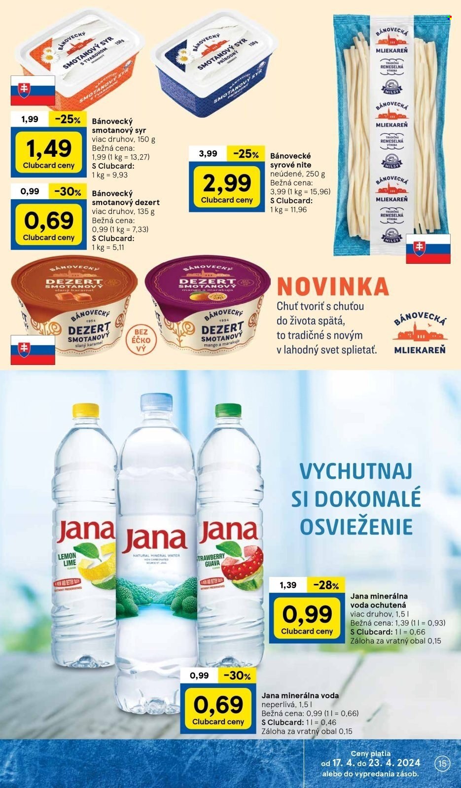 Leták TESCO supermarket - 17.4.2024 - 23.4.2024. Strana 15