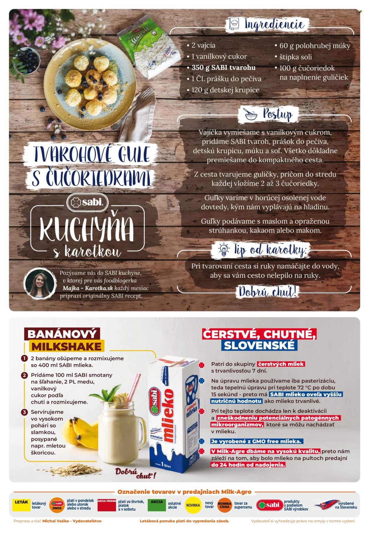 Leták Milk AGRO - 17.4.2024 - 30.4.2024. Strana 2