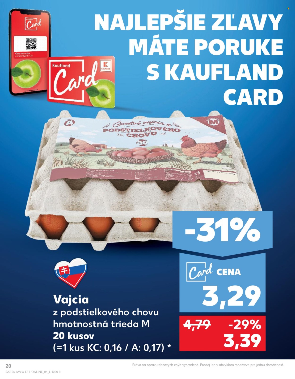 Leták Kaufland - 18.4.2024 - 24.4.2024. Strana 20