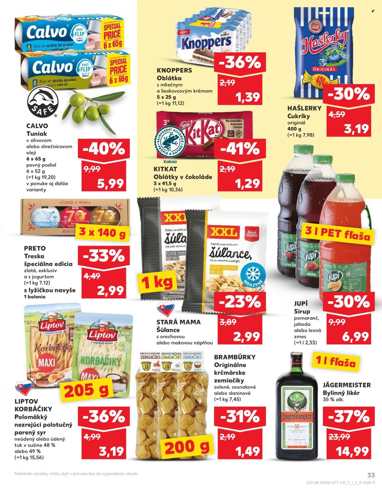 Leták Kaufland - 18.4.2024 - 24.4.2024. Strana 33