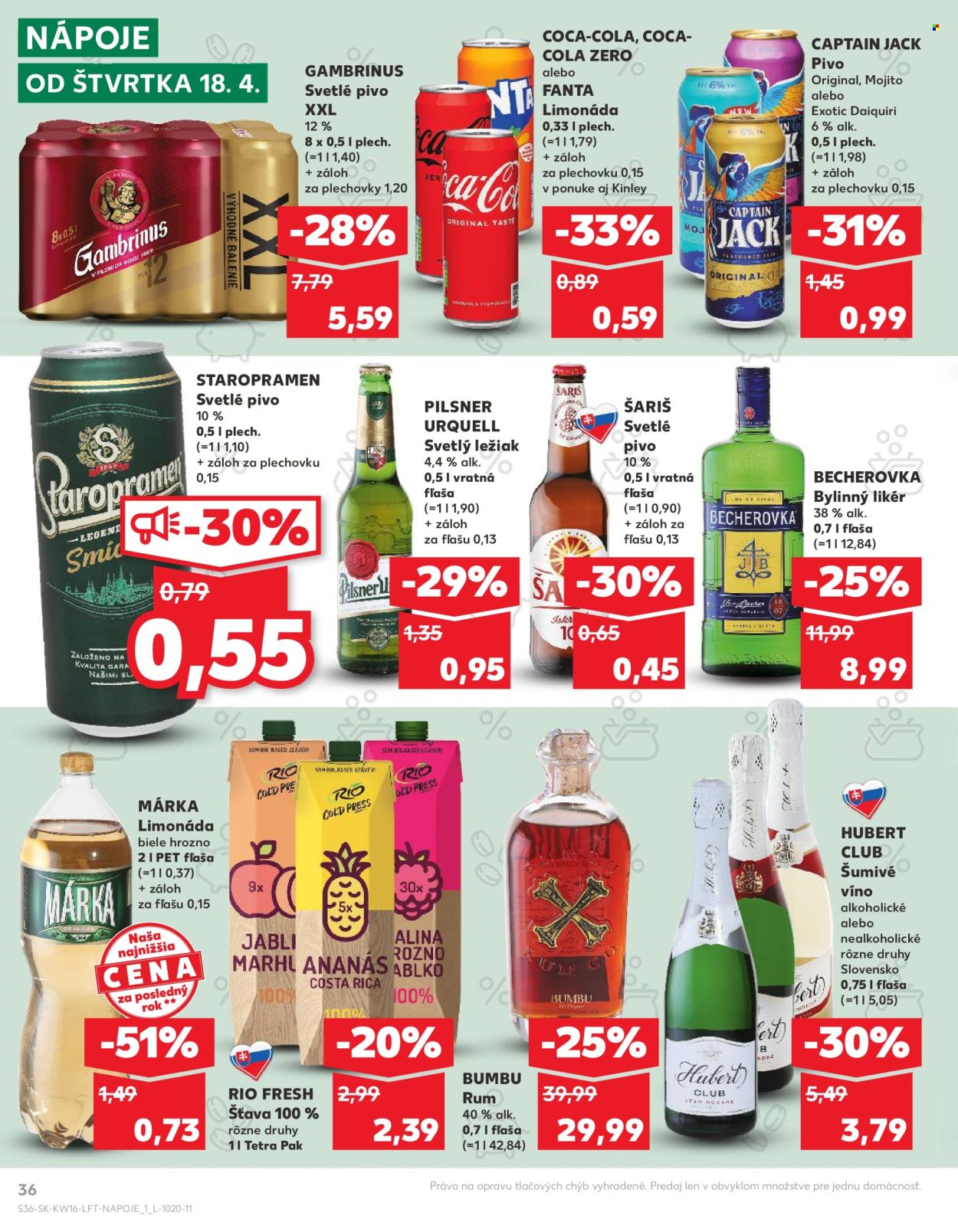 Leták Kaufland - 18.4.2024 - 24.4.2024. Strana 36