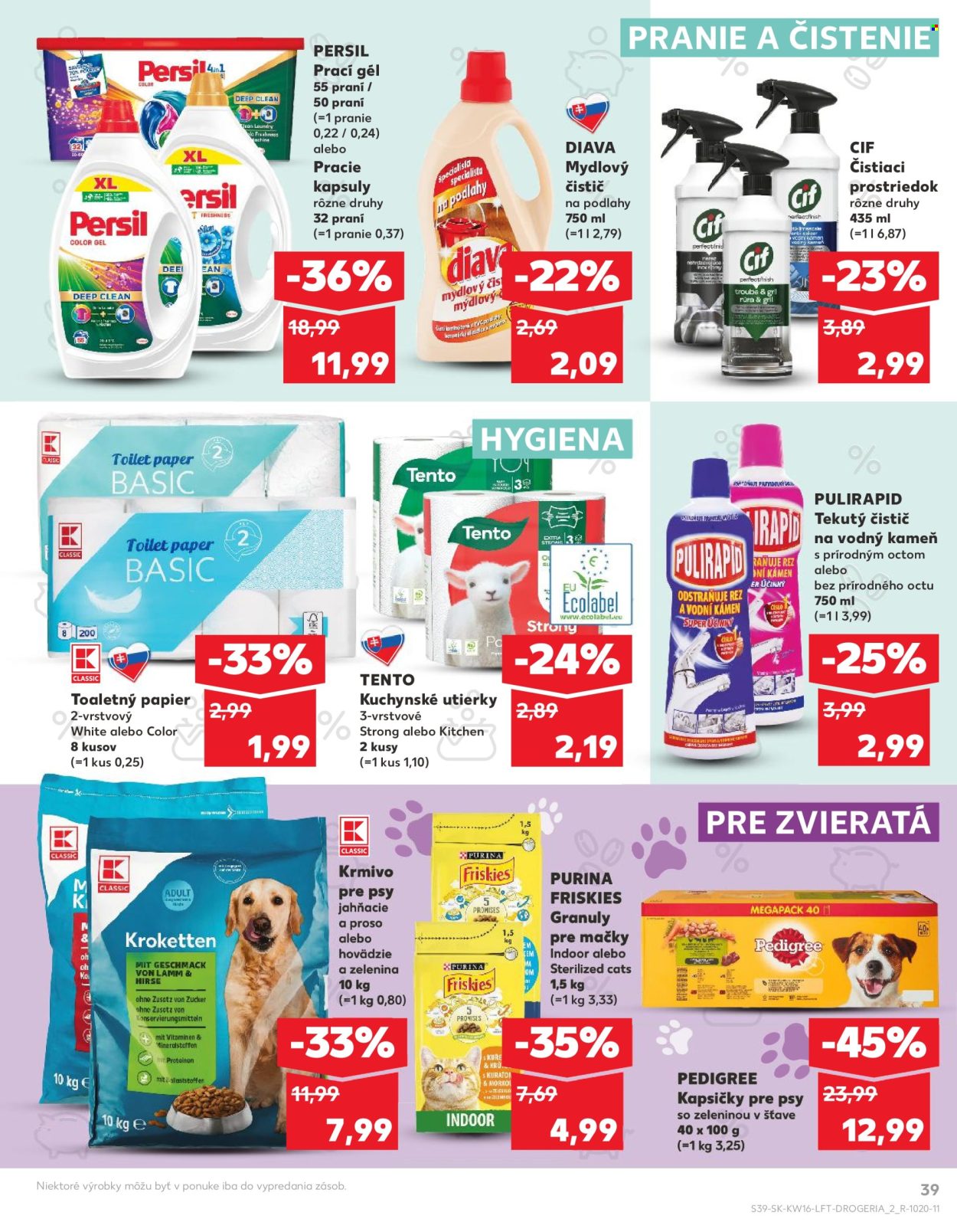 Leták Kaufland - 18.4.2024 - 24.4.2024. Strana 39