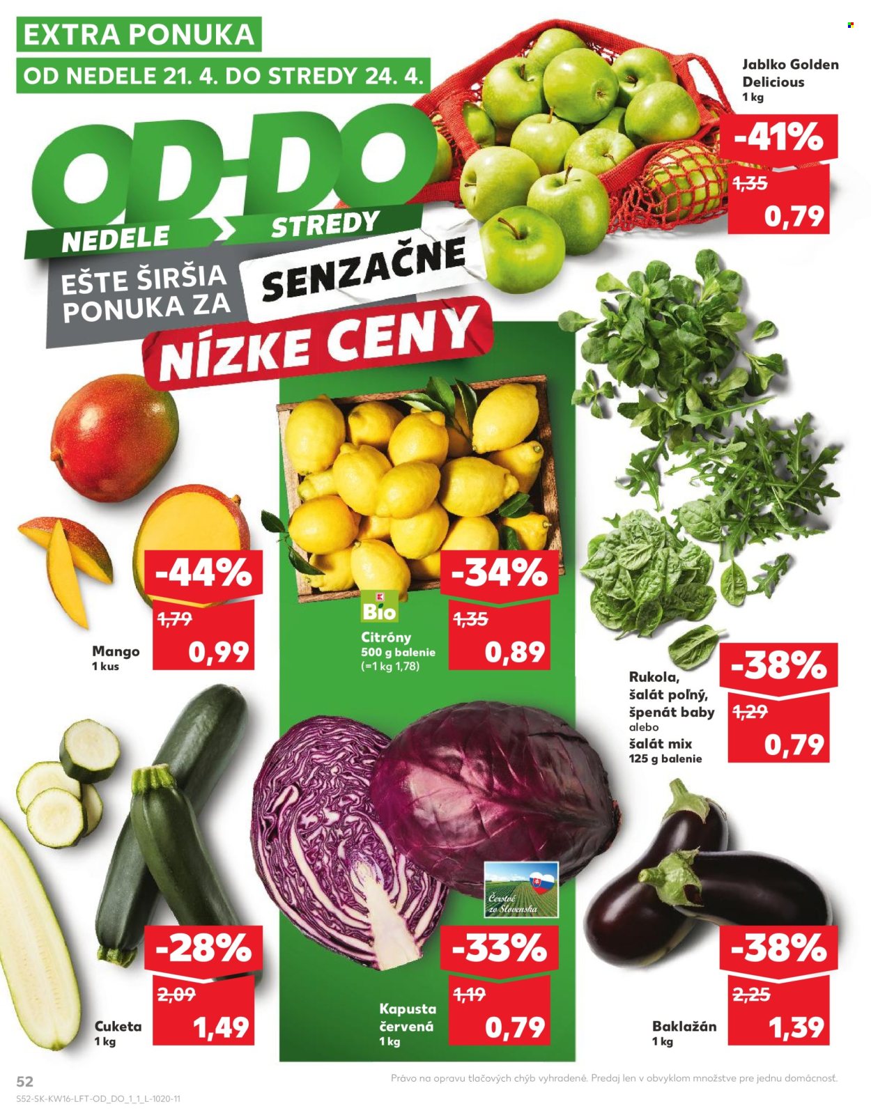 Leták Kaufland - 18.4.2024 - 24.4.2024. Strana 52