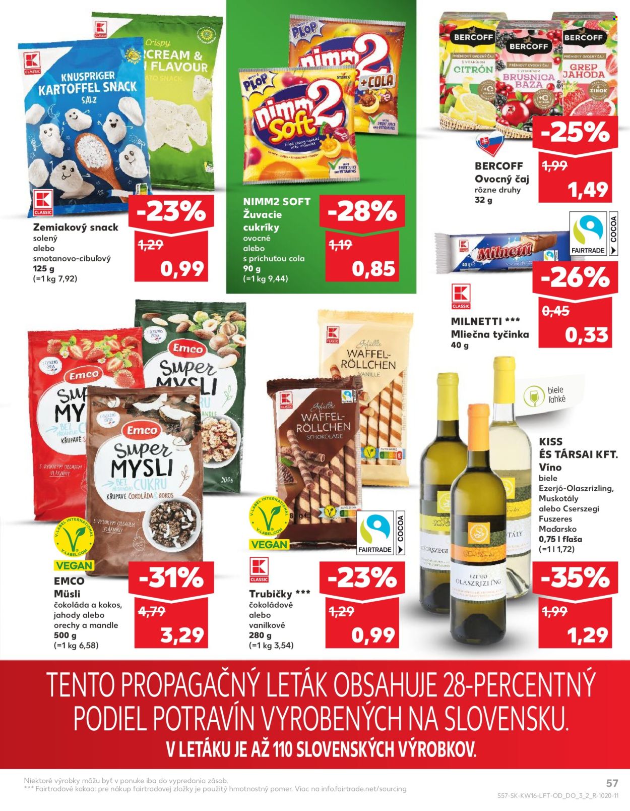 Leták Kaufland - 18.4.2024 - 24.4.2024. Strana 57