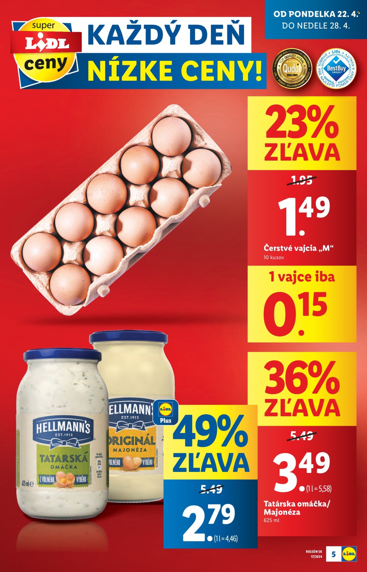Leták Lidl - 22.4.2024 - 28.4.2024. Strana 7