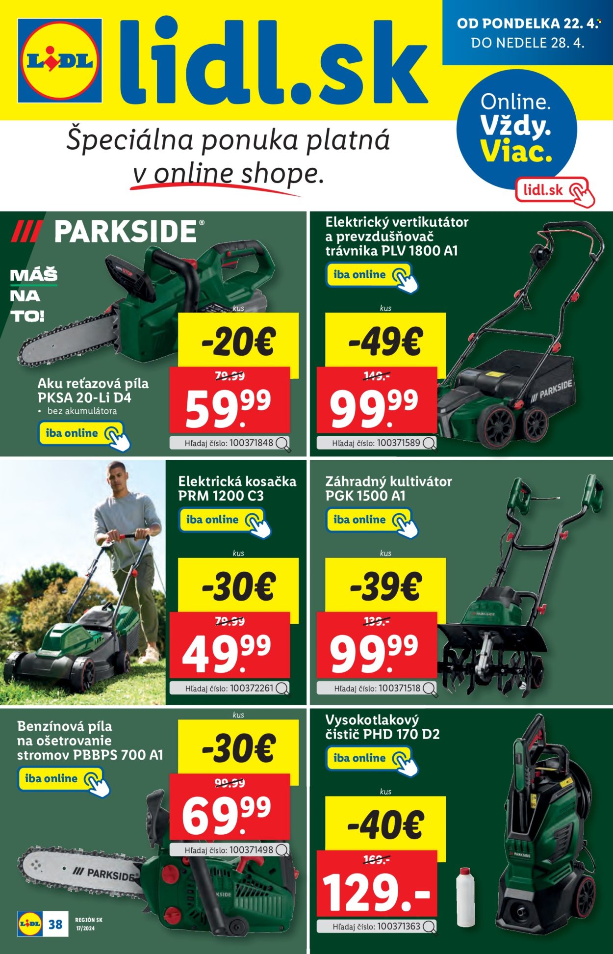Leták Lidl - 22.4.2024 - 28.4.2024. Strana 43