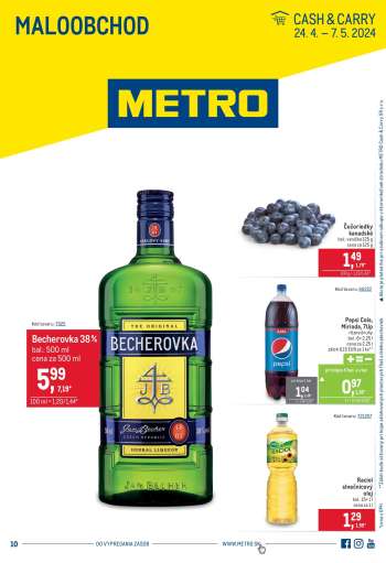 Leták Metro - 24.4.2024 - 7.5.2024.