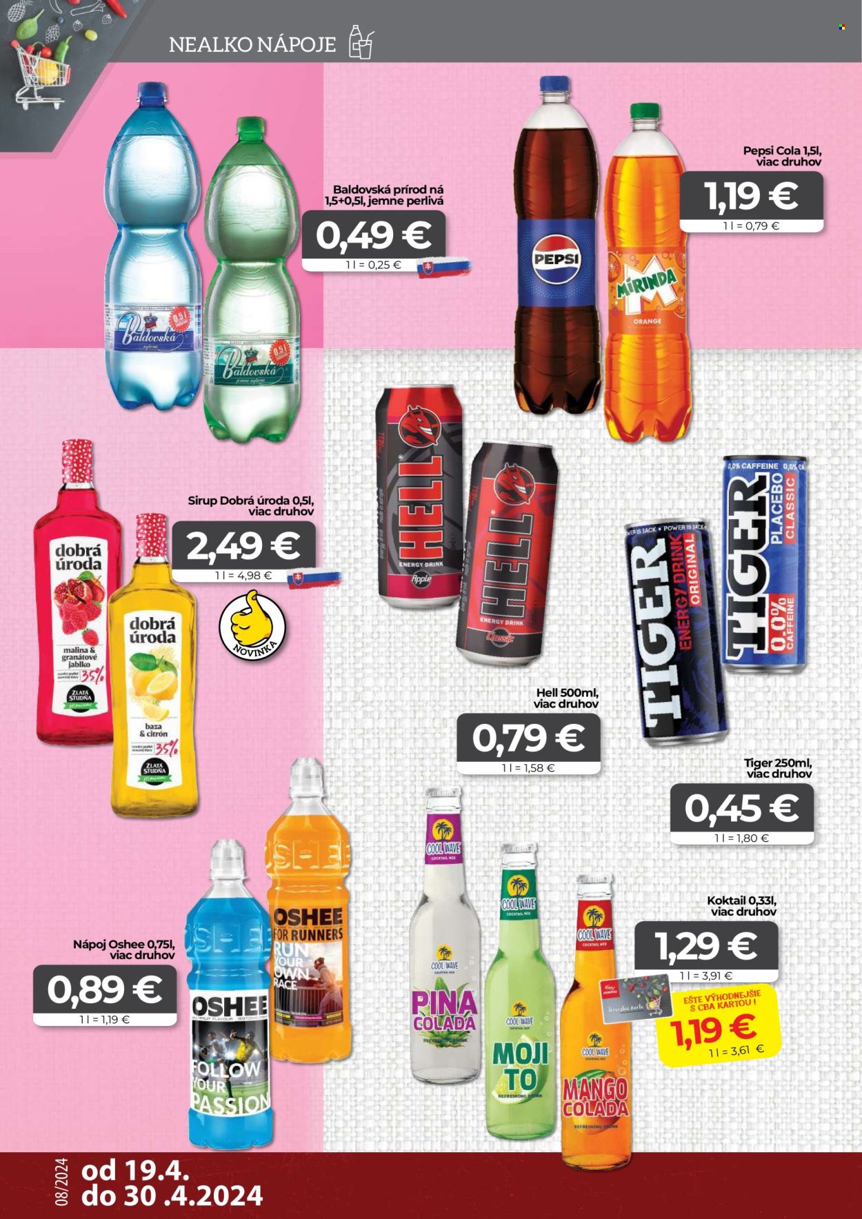 Leták CBA Komfos - 19.4.2024 - 30.4.2024. Strana 12