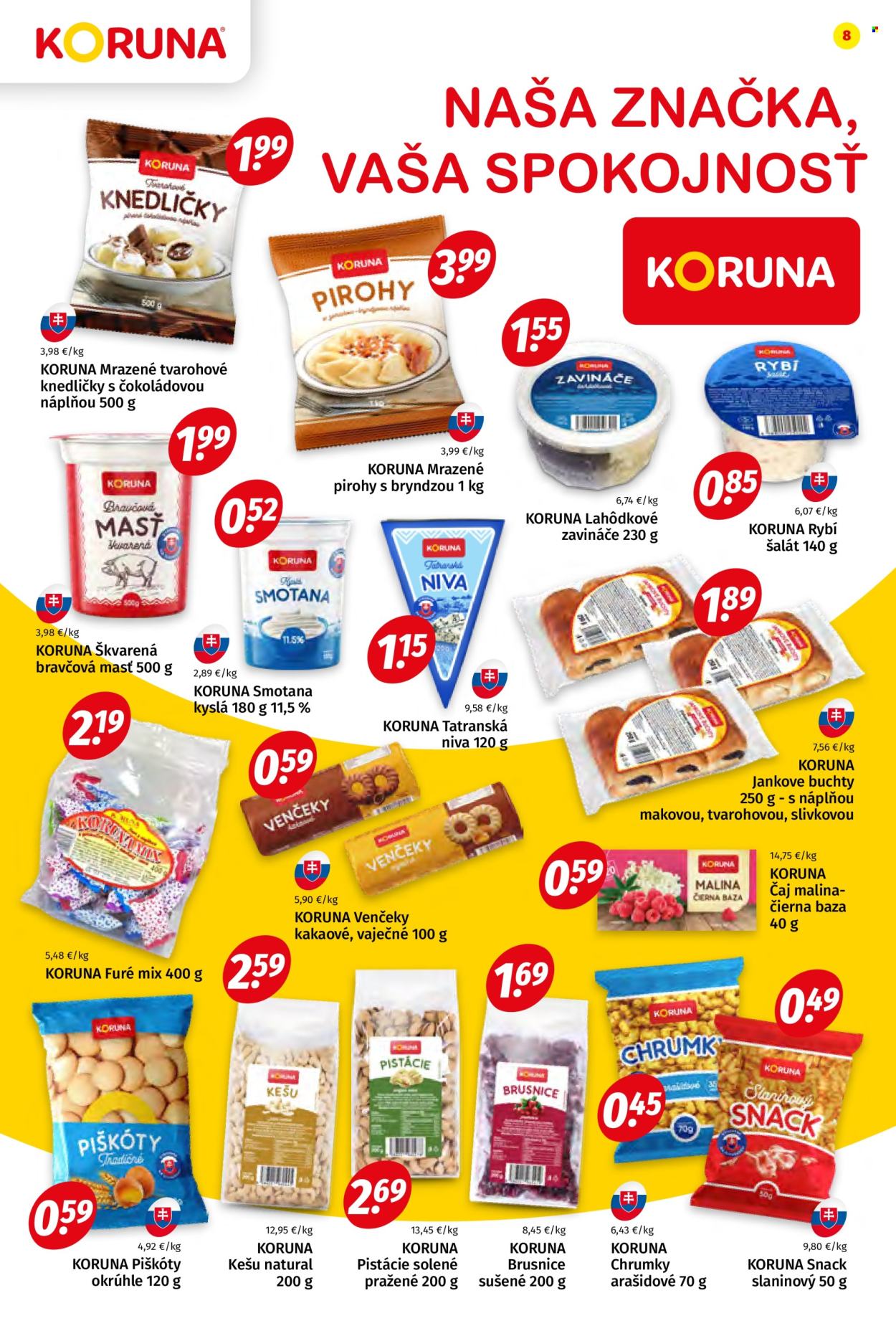 Leták Potraviny KORUNA - 19.4.2024 - 30.4.2024. Strana 8