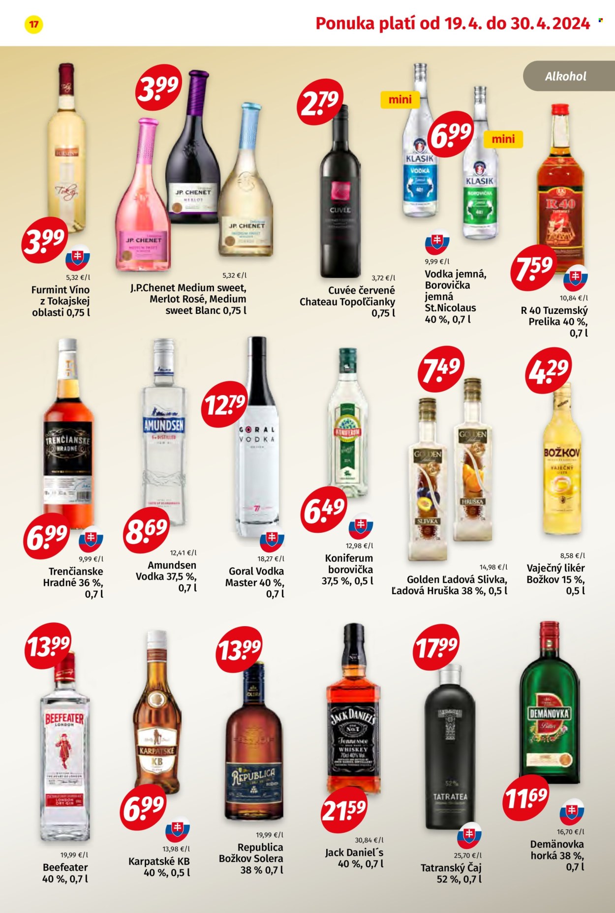 Leták Potraviny KORUNA - 19.4.2024 - 30.4.2024. Strana 17
