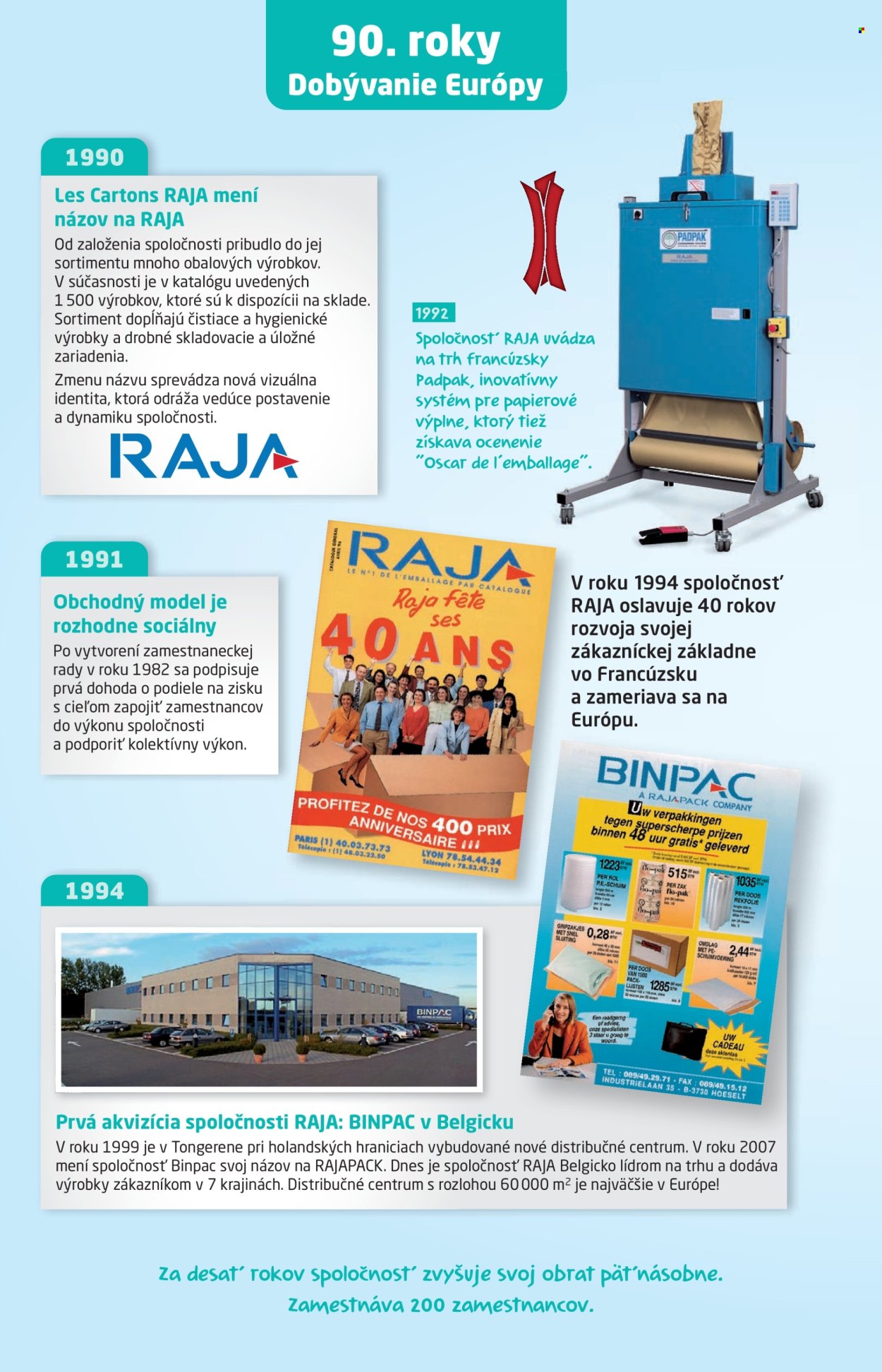 Leták RAJA. Strana 8