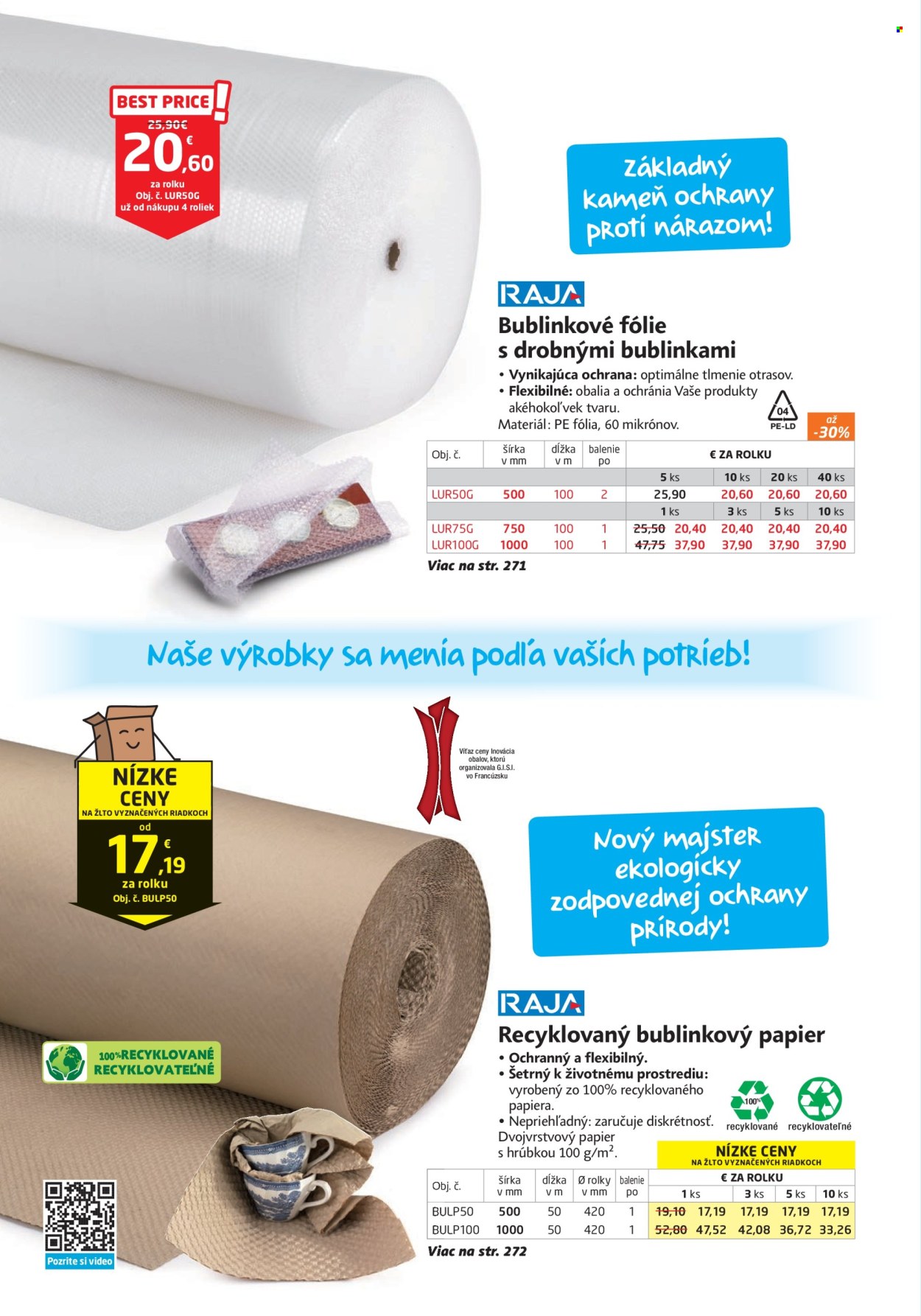Leták RAJA. Strana 286