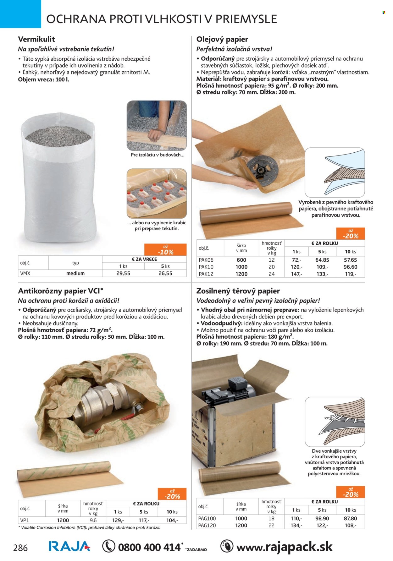 Leták RAJA. Strana 306
