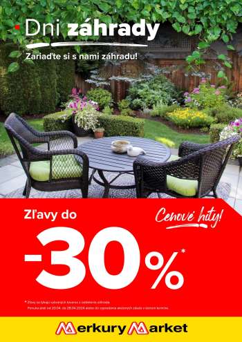 Leták Merkury Market - 20.4.2024 - 28.4.2024.